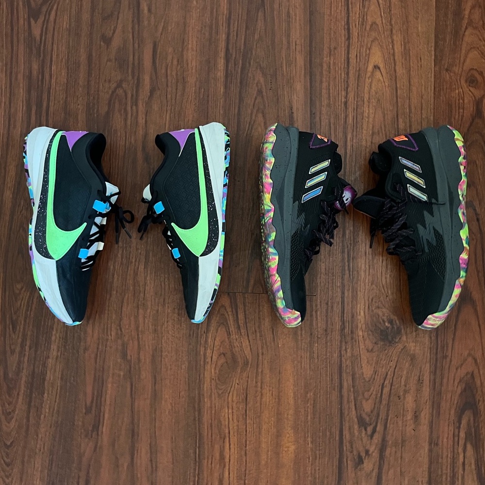 Men’s Nike & Adidas Basketball Shoes Size 12